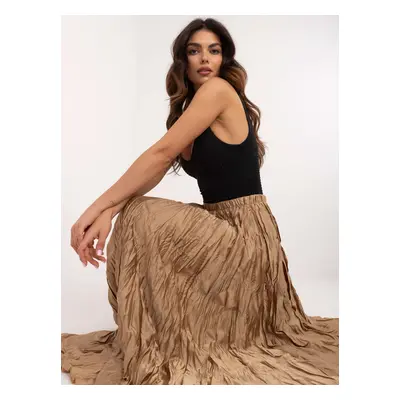 Brown elegant skirt