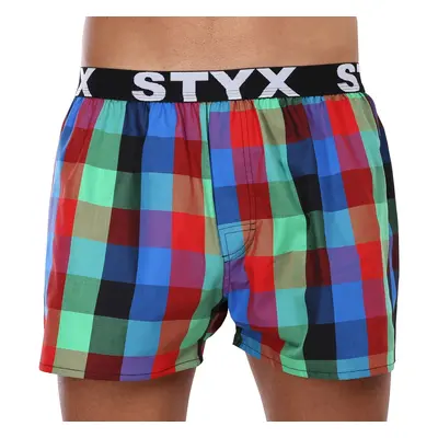 Men's briefs Styx sports rubber multicolored