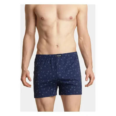 Boxer shorts Atlantic 2MBX-013 A'2 S-3XL black-blue dark