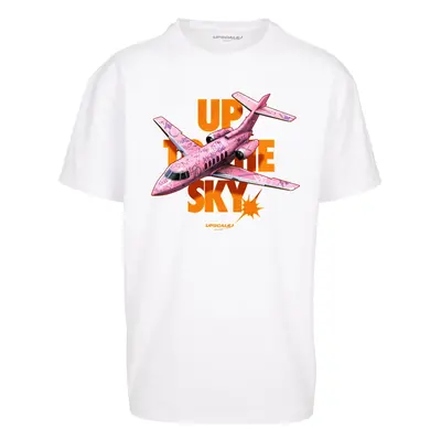 Up to the Sky Oversize Tee white