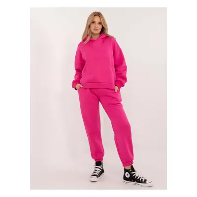 Fuchsia women's basic set with insulation