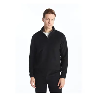 LC Waikiki Men's High Neck Long Sleeve Fleece Sweatshirt