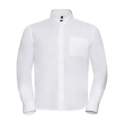 Men's classic long sleeve shirt R916M 100% cotton twill 130g