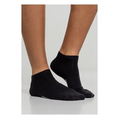 Logo No Show Socks 5-Pack Black