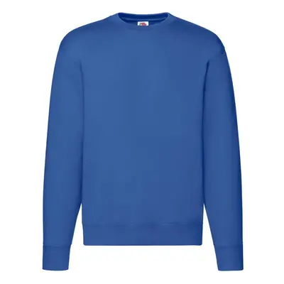 Men's Blue Sweatshirt Set-in Sweat Fruit of the Loom