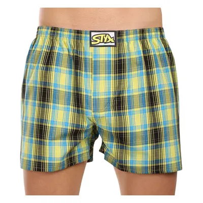 Men's briefs Styx classic rubber oversized multicolor