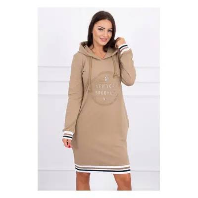 Brooklyn Camel Dress