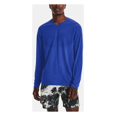 Under Armour T-Shirt UA RUN ANYWHERE BREEZE LS-BLU - Men