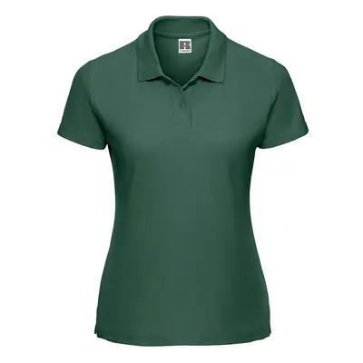 Polycotton Women's Green Polo Shirt Russell