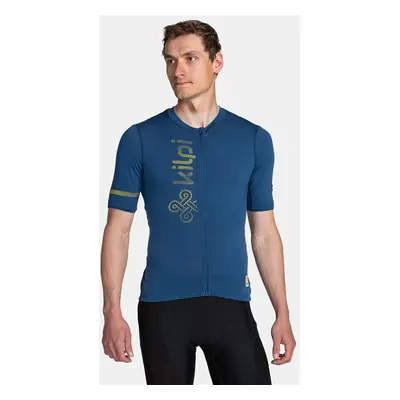 Men's merino cycling jersey Kilpi PETRANA-M Dark blue