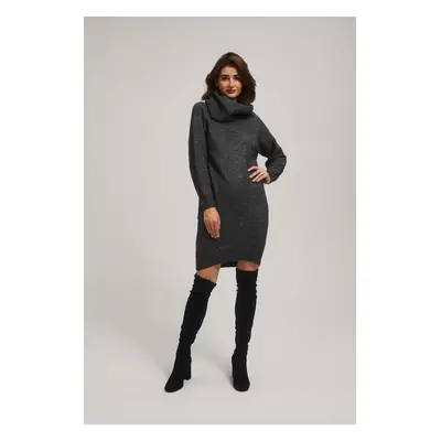 Turtleneck sweater dress