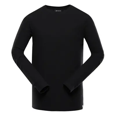 Men's long-sleeved T-shirt ALPINE PRO BOGR black