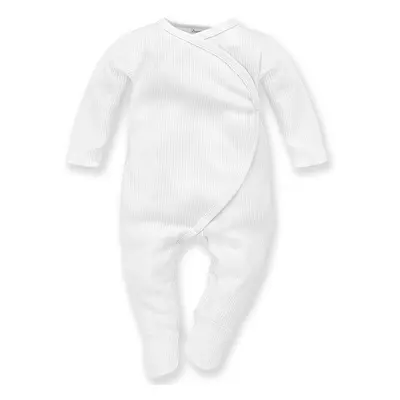 Pinokio Kids's Lovely Day White Wrapped Overall LS