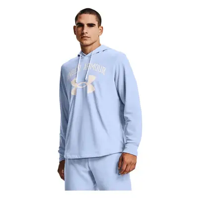 Men's sweatshirt Under Armour RIVAL TERRY BIG LOGO HD Isotope Blue