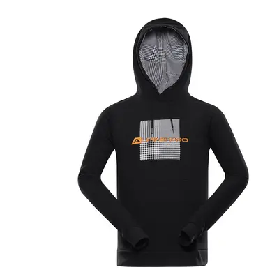 Men's cotton hoodie ALPINE PRO SEGIUS black variant pb