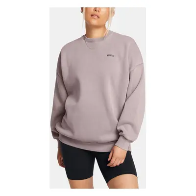 Women's sweatshirt Under Armour UA Icon HWT Flc OS Crew-GRY - Women's