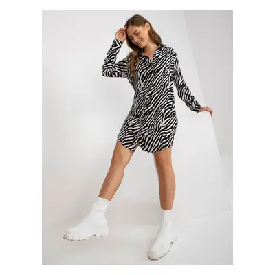 Női ruha Fashionhunters Zebra