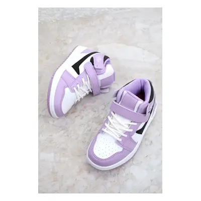 Soho Lilac-White Kids Sneaker