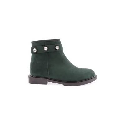 DGN Pm386-k020 Women's Ankle Boots with Round Toe Stones