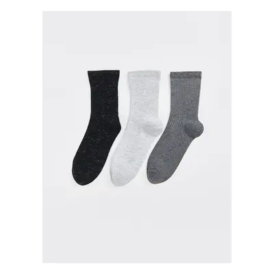 LC Waikiki Lcw Women's Plain Socks Pack