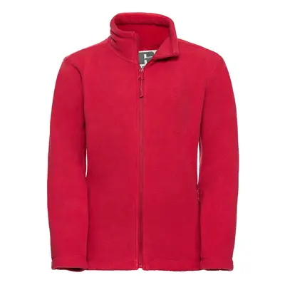 Children's fleece with long zipper 100% polyester, non-pilling fleece 320g