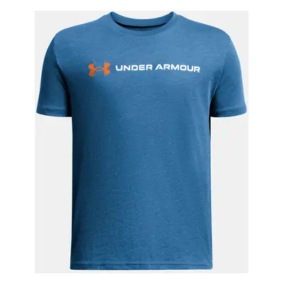 Boys' T-shirt Under Armour UA B LOGO WORDMARK SS