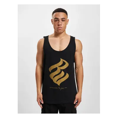 Men's Tank Top Basic Black/Gold