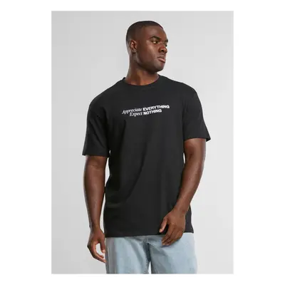 Men's T-shirt Appreciate Expect Oversize black