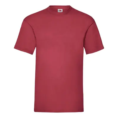 Men's Red T-shirt Valueweight Fruit of the Loom