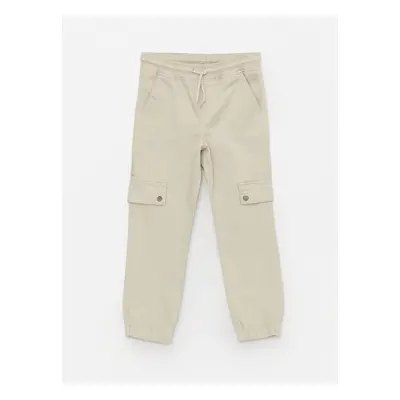 LC Waikiki Boys' Cargo Jogger Pants with Elastic Waist