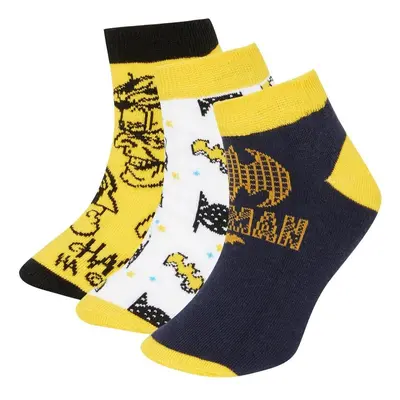 DEFACTO Boys Batman 3-Pack Booties Socks