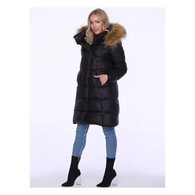 Női kabát PERSO PERSO_Coat_BLH220011FXR_Black