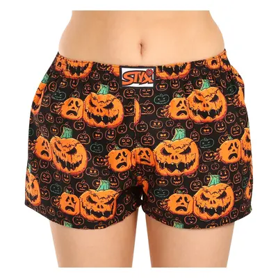 Women's briefs Styx art classic rubber Halloween pumpkin