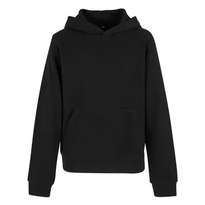 Terry black girl's hoodie