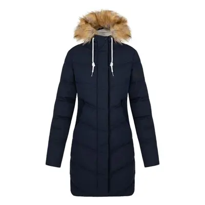 Women's Coat LOAP NAUSIKA Blue/White/Brown