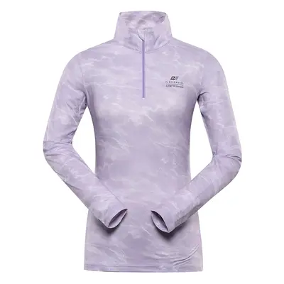 Women's quick-drying T-shirt ALPINE PRO STANSA pastel lilac variant pd