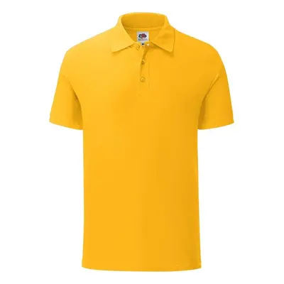 Iconic Polo Friut of the Loom Men's Yellow T-Shirt