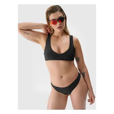 Women's bikini top 4F - black