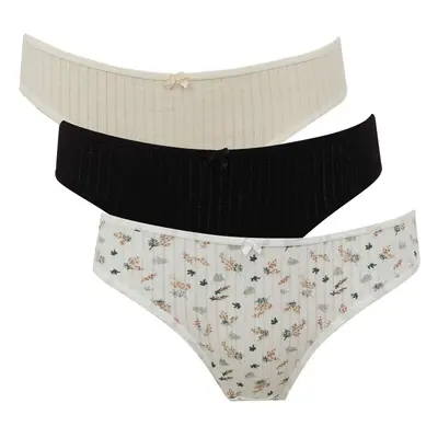 DEFACTO Fall In Love 3-Pack Slip Panties