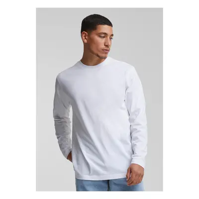 Men's long-sleeved T-shirt Basic white