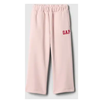 GAP Baby wide sweatpants with logo - Girls