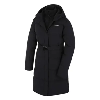 Women's stuffed hardshell jacket HUSKY Nerine black