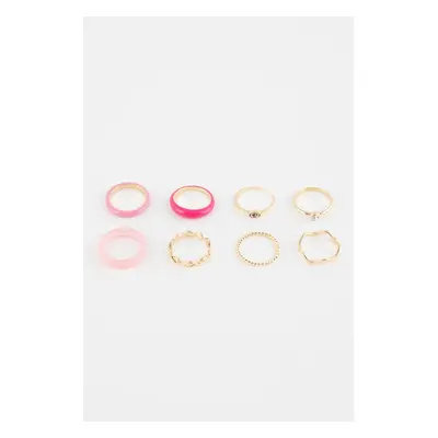 DEFACTO Women's Colorful Rings