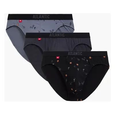 Men's briefs ATLANTIC Sport 3Pack - multicolored