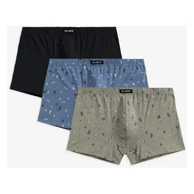 Men's boxers ATLANTIC 3Pack - multicolor