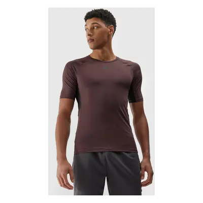 Men's Sports Quick-Drying T-Shirt 4F - Brown