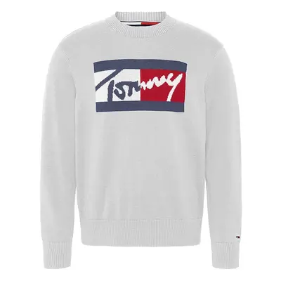 Tommy Jeans Sweater - TJM BRANDED SWEATER grey