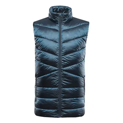 Men's quilted vest hi-therm ALPINE PRO NORF mykonos blue