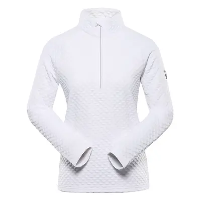 Women's quick-drying sweatshirt ALPINE PRO GETTA white