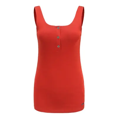 Women's cotton tank top ALPINE PRO LOXA bossa nova